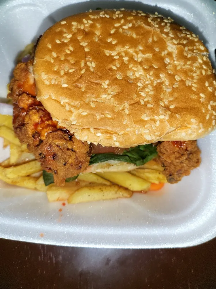 HFC Hot Honey Chicken Sandwich